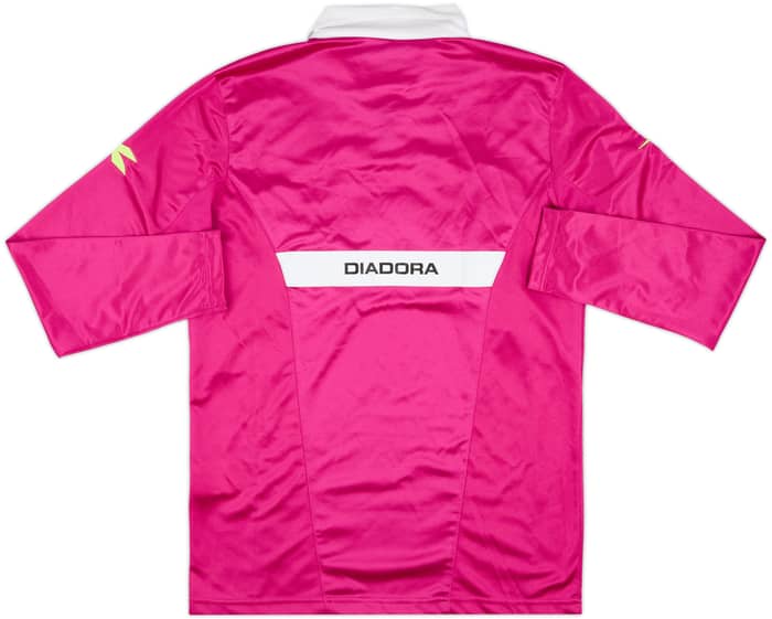 2011-12 Italy Diadora Referee L/S Shirt - 9/10 - (M)