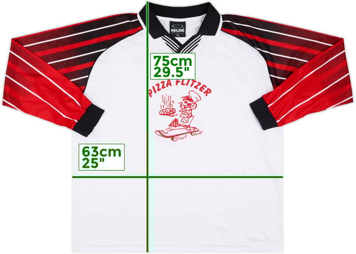 1990s Kelme Template L/S Shirt #2 - 8/10 - (XL)