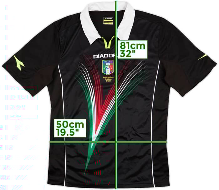 2009-10 Italy Diadora Referee Shirt - 9/10 - (L)
