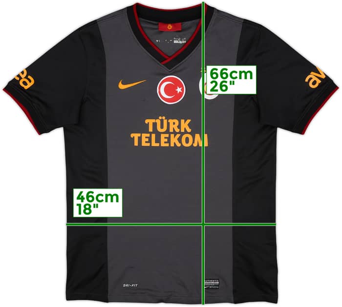 2013-14 Galatasaray Away Shirt - 4/10 - (XL.Boys)