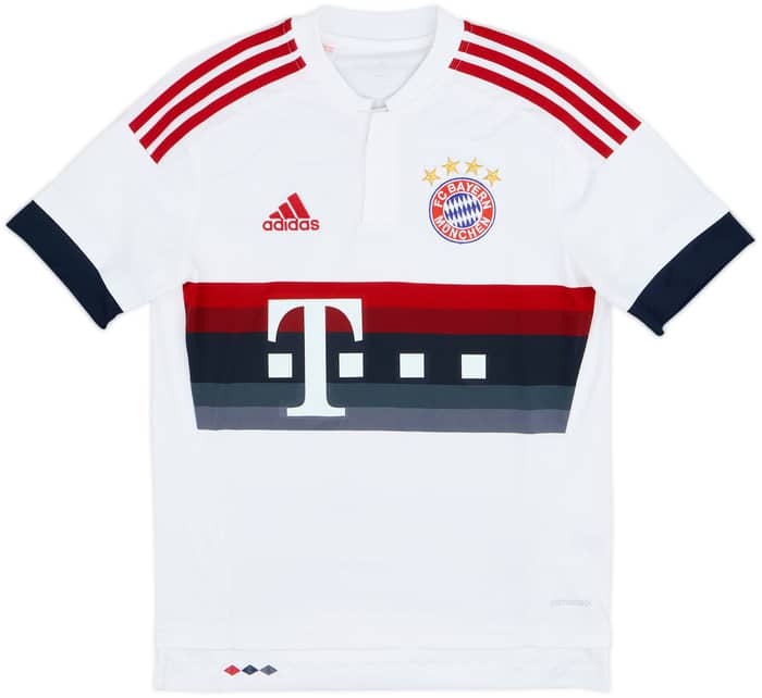 2015-16 Bayern Munich Away Shirt Lewandowski #9 - 10/10 - (L.Boys)