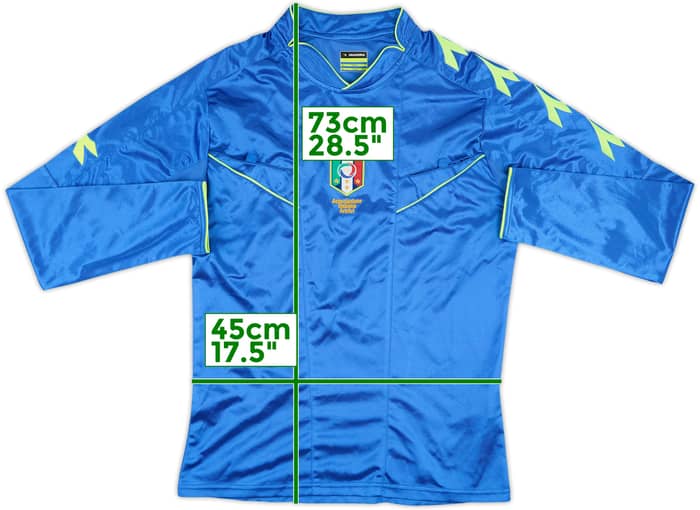 2013-14 Italy Diadora Referee L/S Shirt - 9/10 - (S)