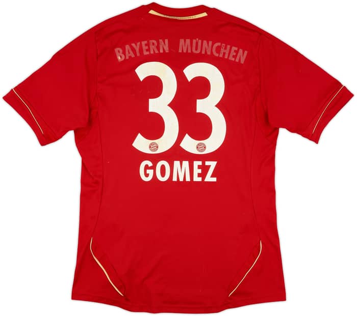 2011-13 Bayern Munich Home Shirt Gomez #33 - 4/10 - (M)