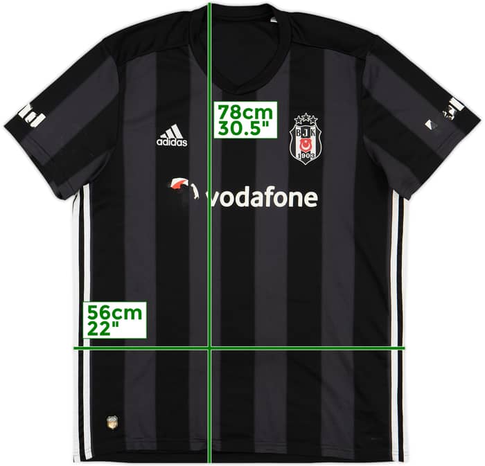 2018-19 Besiktas Away Shirt - 4/10 - (L)