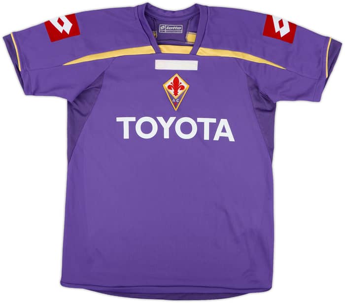 2009-10 Fiorentina Home Shirt #11 - 4/10 - (L.Boys)