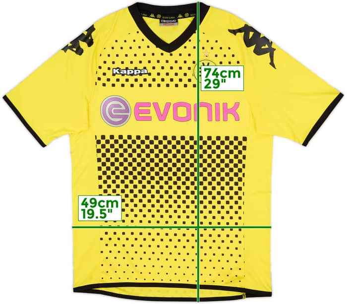 2011-12 Borussia Dortmund Home Shirt - 7/10 - (M)
