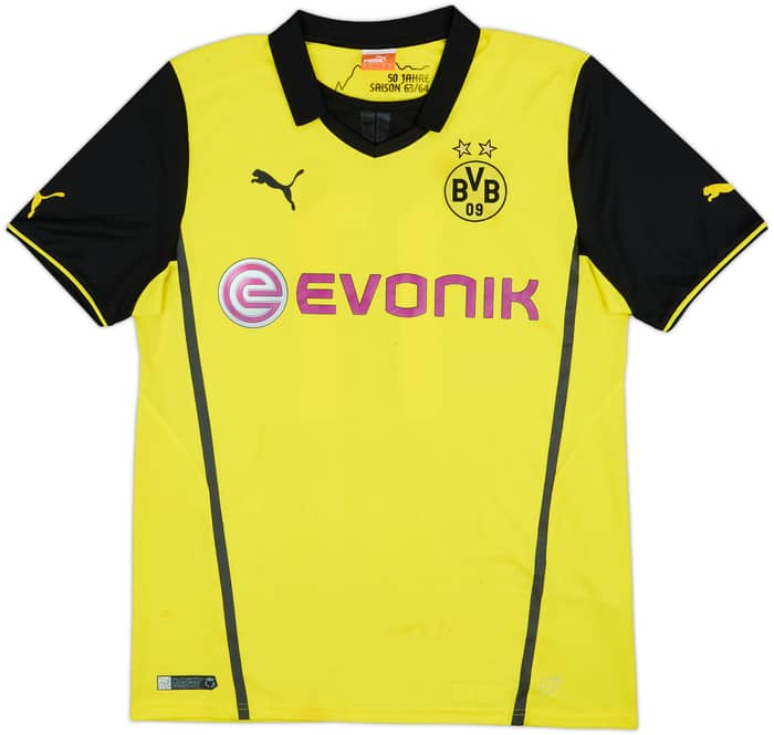 2013-14 Borussia Dortmund Home Shirt Reus #11 - 4/10 - (L)