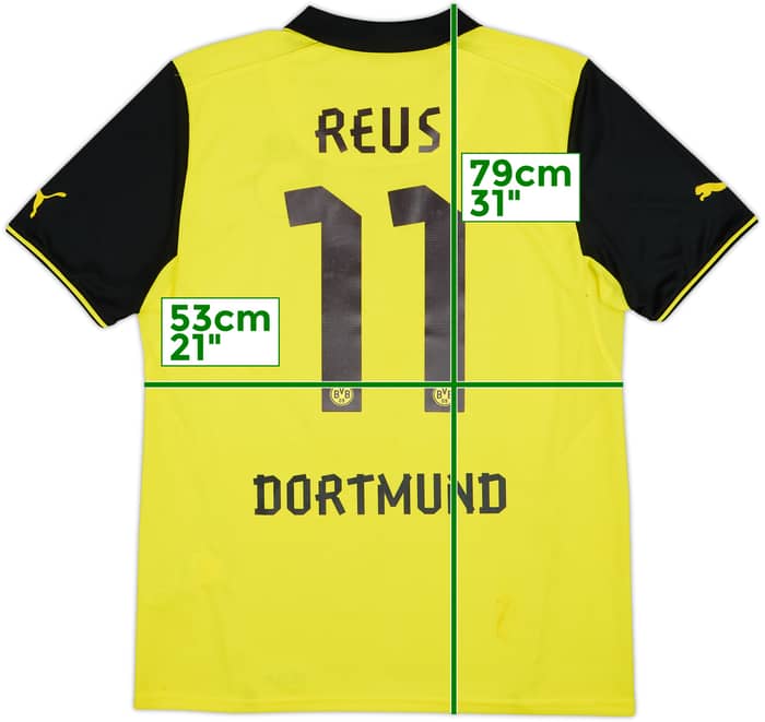 2013-14 Borussia Dortmund Home Shirt Reus #11 - 4/10 - (L)