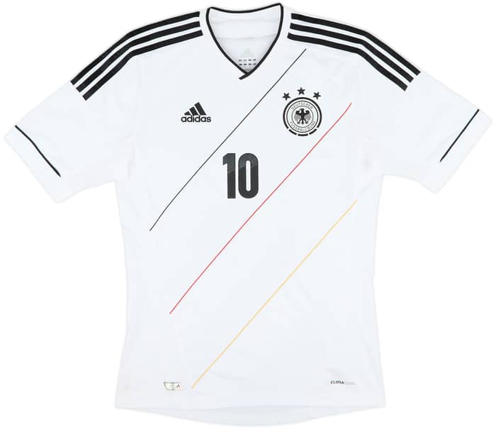 2012-13 Germany Home Shirt Podolski #10 - 7/10 - (S)