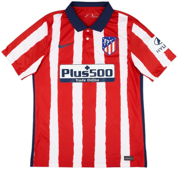 2020-21 Atletico Madrid Home Shirt Joao Felix #7 - 8/10 - (M)