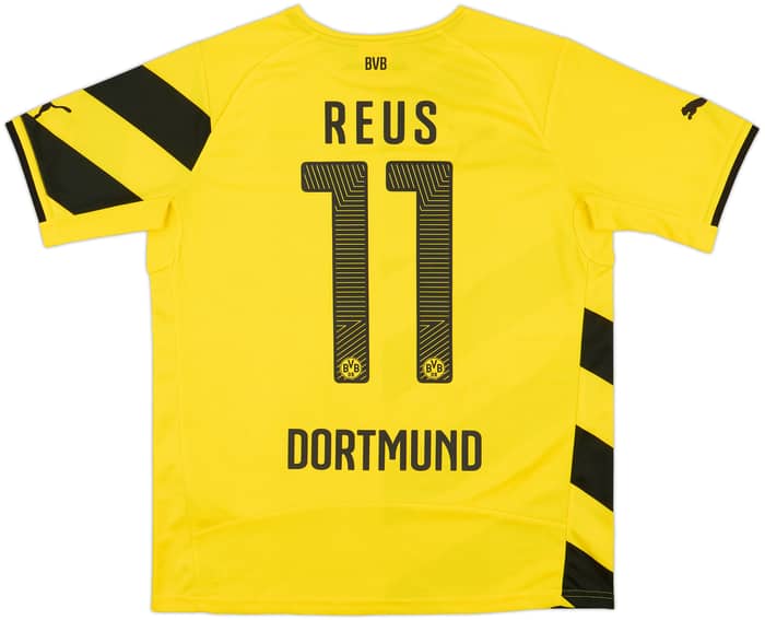 2014-15 Borussia Dortmund 'Signed' Home Shirt Reus #11 - 9/10 - (XL.Boys)