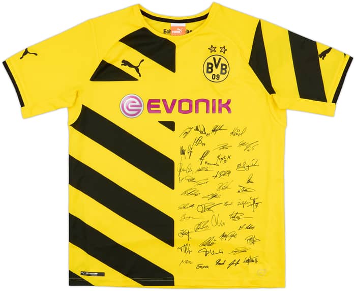 2014-15 Borussia Dortmund 'Signed' Home Shirt Reus #11 - 9/10 - (XL.Boys)