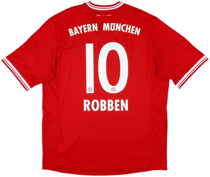 2013-14 Bayern Munich Home Shirt Robben #10 - 7/10 - (XL)