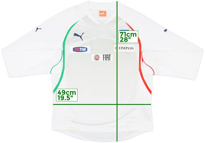 2010-11 Italy Puma Training L/S Shirt - 5/10 - (M)