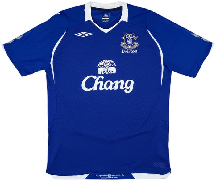 2008-09 Everton Home Shirt Cahill #17 - 10/10 - (L)