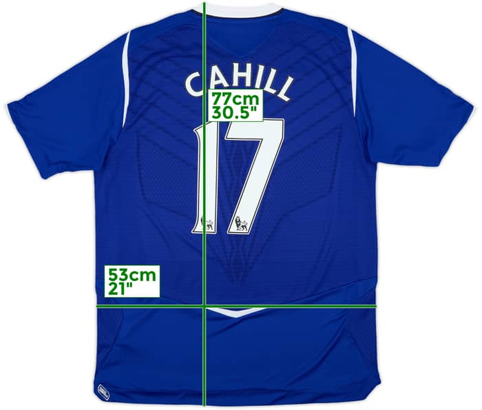 2008-09 Everton Home Shirt Cahill #17 - 10/10 - (L)