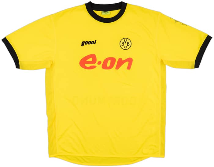 2003-04 Borussia Dortmund Home Shirt Hirsch #70 - 8/10 - (L)