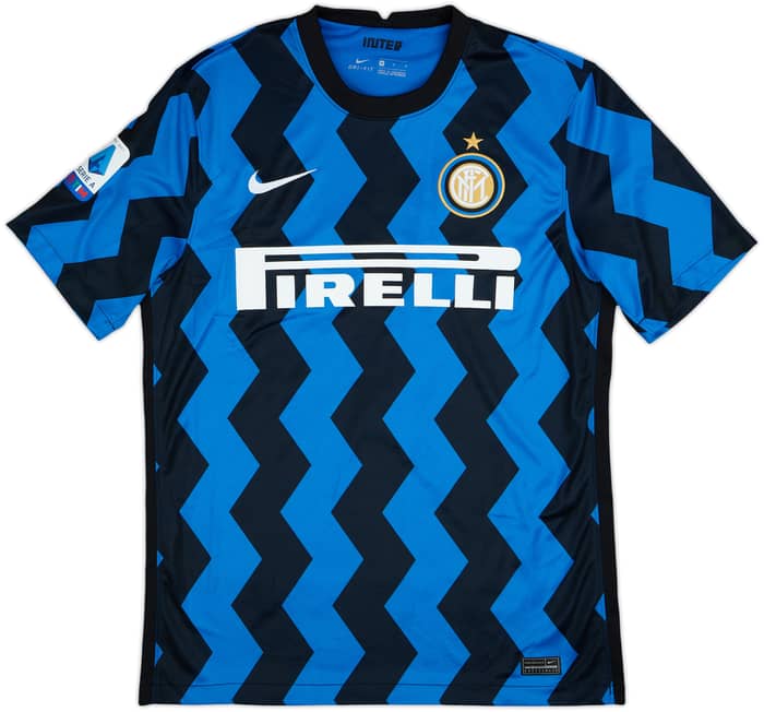 2020-21 Inter Milan Home Shirt Lukaku #9 - 6/10 - (M)
