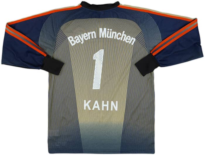 2003-04 Bayern Munich GK Shirt Kahn #1 - 7/10 - (S)