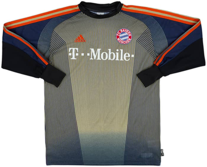 2003-04 Bayern Munich GK Shirt Kahn #1 - 7/10 - (S)
