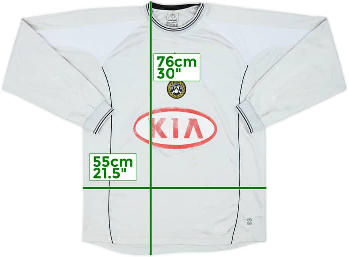 2004-05 Udinese Le Coq Sportif Training L/S Shirt - 4/10 - (XL)