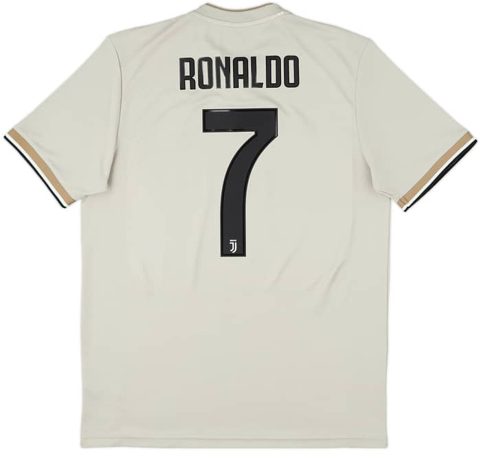 2018-19 Juventus Away Shirt Ronaldo #7 - 7/10 - (L)