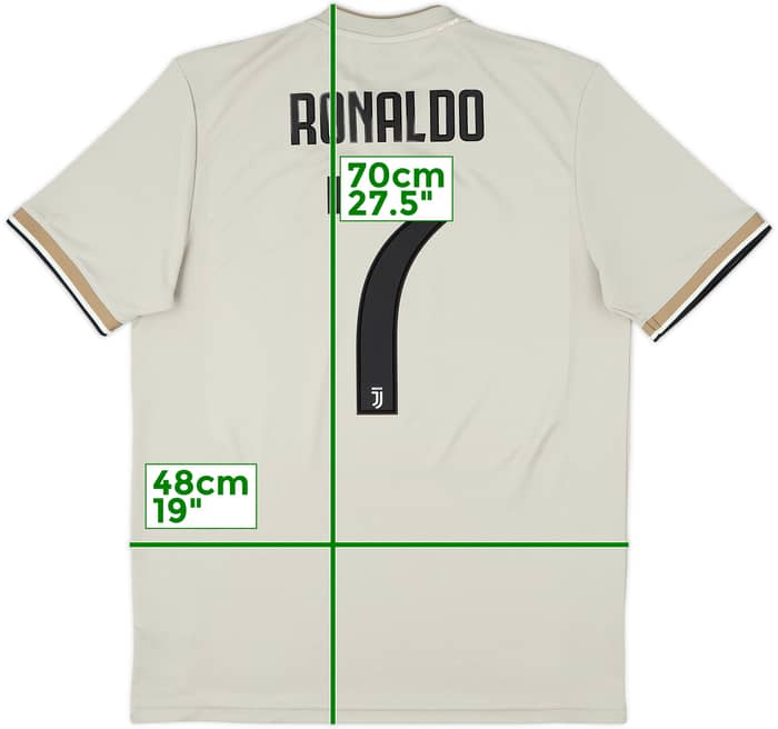 2018-19 Juventus Away Shirt Ronaldo #7 - 7/10 - (L)