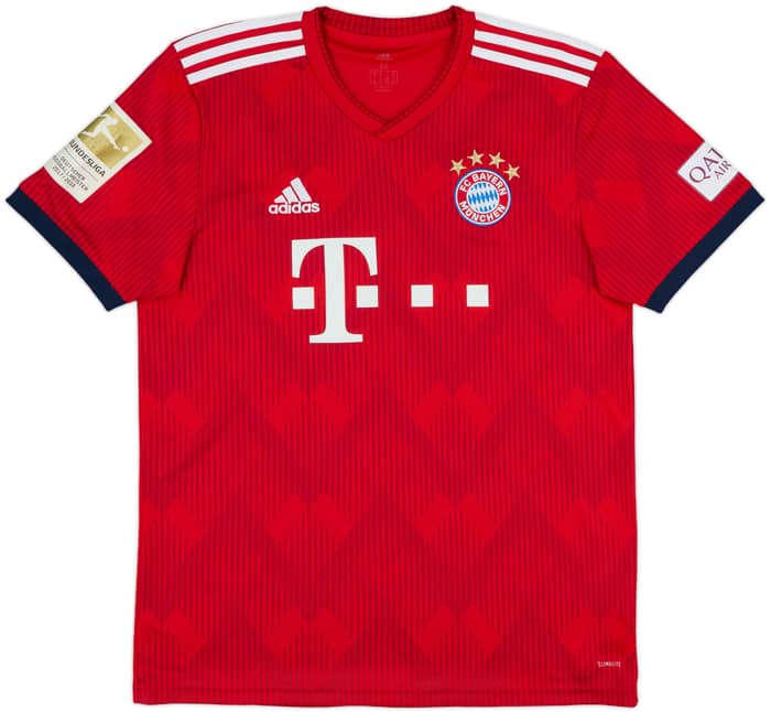 2018-19 Bayern Munich Home Shirt Muller #25 - 8/10 - (M)