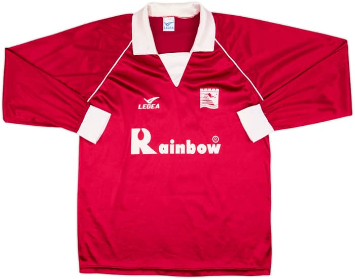 1993-94 Salernitana Home L/S Shirt #11 - 5/10 - (L)