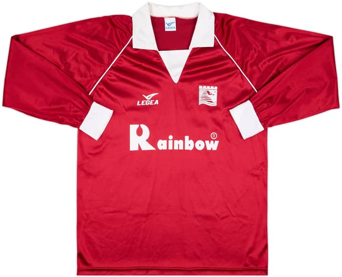 1994-95 Salernitana Match Issue Home L/S Shirt #11