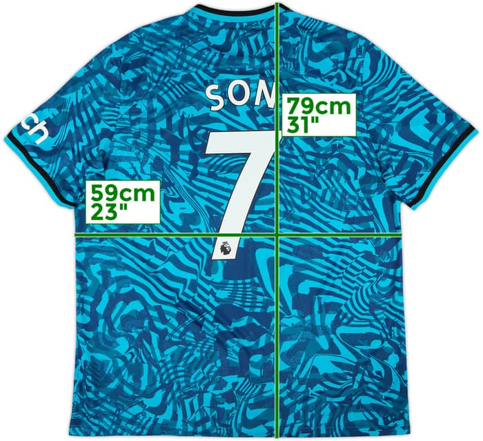 2022-23 Tottenham Third Shirt Son #7 - 10/10 - (XL)