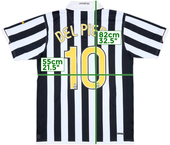 2006-07 Juventus Home Shirt Del Piero #10 (L)