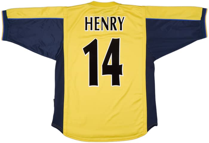 1999-01 Arsenal Away Shirt Henry #14 - 8/10 - (M)