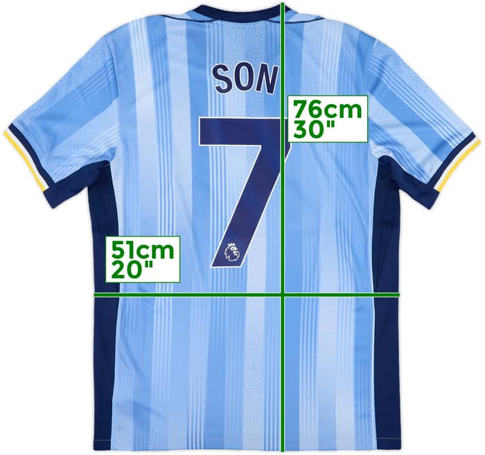 2024-25 Tottenham Away Shirt Son #7 - 10/10 - (M)