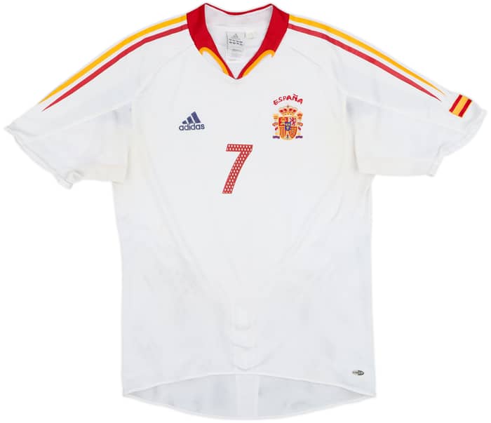 2004-06 Spain Away Shirt Raul #7 - 6/10 - (M)