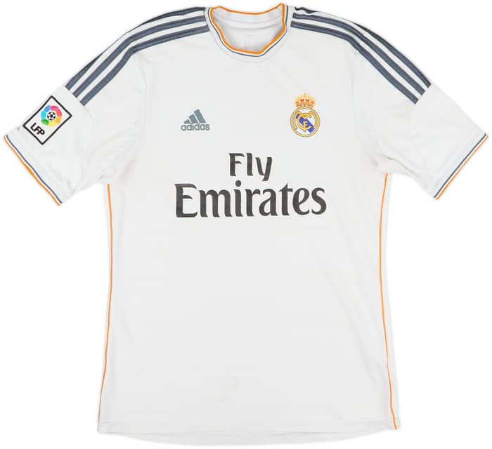 2013-14 Real Madrid Home Shirt Sergio Ramos #4 - 5/10 - (M)