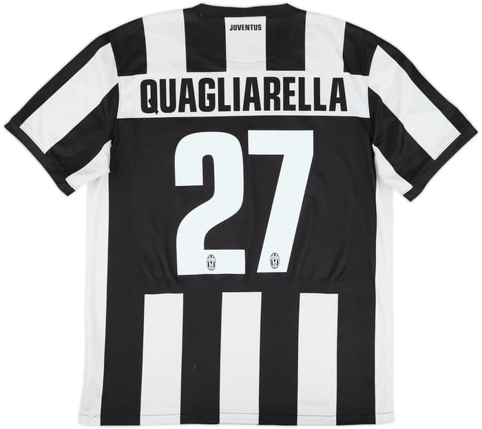 2012-13 Juventus Home Shirt Quagliarella #27 - 5/10 - (L)