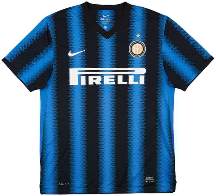 2010-11 Inter Milan Home Shirt Sneijder #10 - 7/10 - (L)