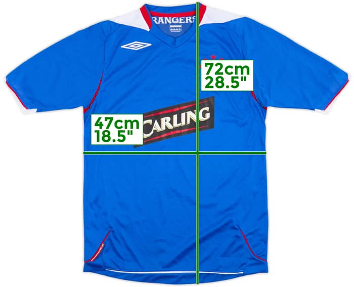 2006-07 Rangers Home Shirt - 7/10 - (S)