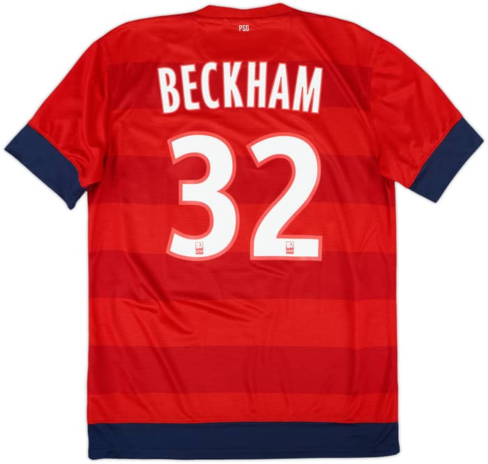 2012-13 Paris Saint-Germain Away Shirt Beckham #32 - 7/10 - (M)