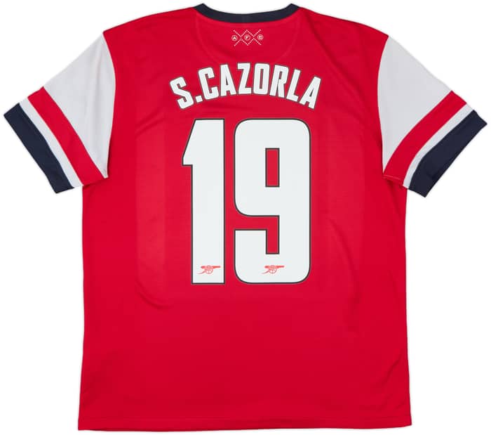 2012-14 Arsenal Home Shirt S.Cazorla #19 - 8/10 - (L)