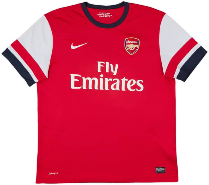 2012-14 Arsenal Home Shirt S.Cazorla #19 - 8/10 - (L)