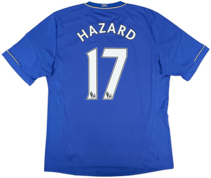 2012-13 Chelsea Home Shirt Hazard #17 - 6/10 - (L)