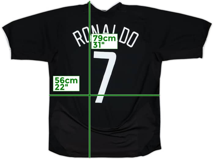 2003-05 Manchester United Away Shirt Ronaldo #7 - 6/10 - (L)