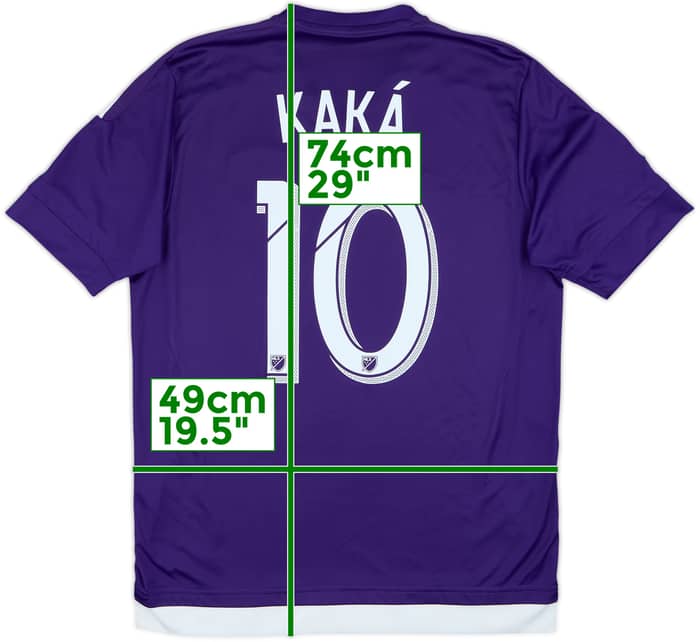 2015 Orlando City Home Shirt Kaka #10 - 8/10 - (M)