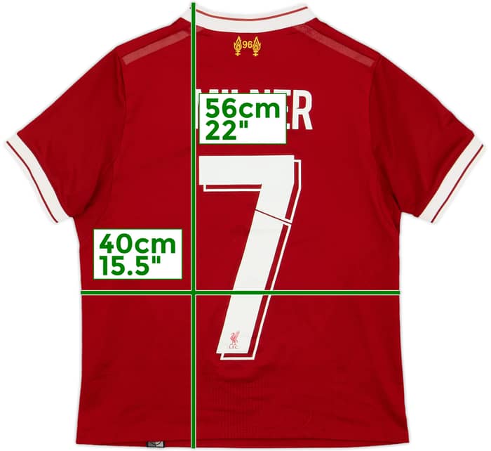 2017-18 Liverpool 125 Years Home Shirt Milner #7 - 5/10 - (S.Boys)