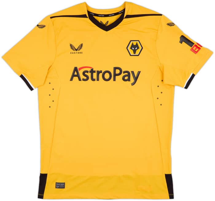 2022-23 Wolves Home Shirt Neves #8 - 8/10 - (L)