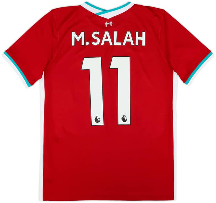 2020-21 Liverpool Home Shirt M.Salah #11 - 10/10 - (XL.Boys)