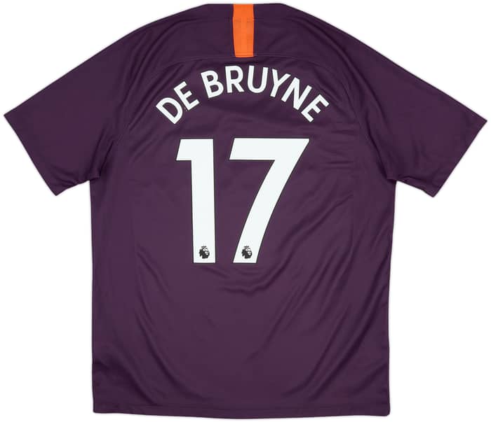 2018-19 Manchester City Third Shirt De Bruyne #17 - 8/10 - (L)