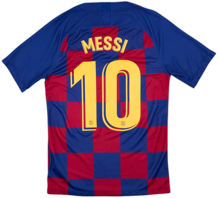 2019-20 Barcelona Home Shirt Messi #10 - 10/10 - (S)